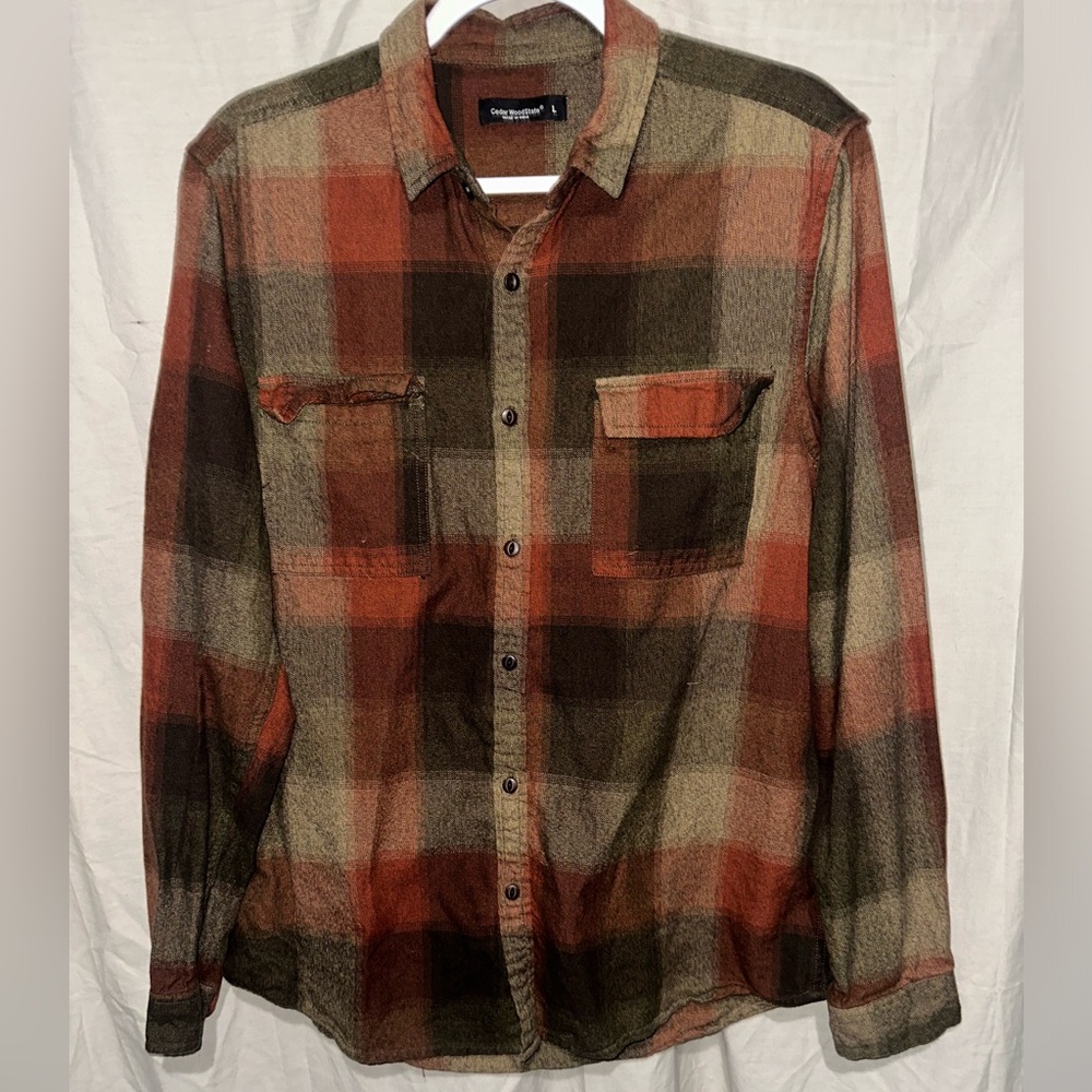 Cedar wood State Flannel